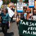 500 people from across New England marched in Burlington, Vermont on Sunday demanding an end to proposed plans for a pipeline that would transport dirty Canadian Tar Sands oil across the region.