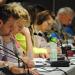 Photo: Hannah Freedman. Delegates at the Rio + 20 Conference.