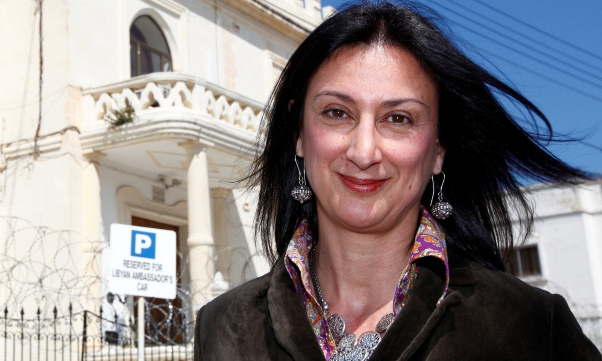 Daphne Caruana Galizia, Panama Papers, investigating corruption, journalists killed, Malta corruption