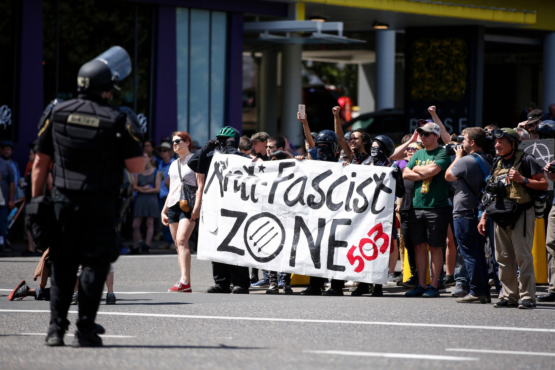 Proud Boys, Patriot Prayer, rightwing marches, neo-Nazi protests, anti-Fascists, Portland fascist rally, Democratic Socialists of America