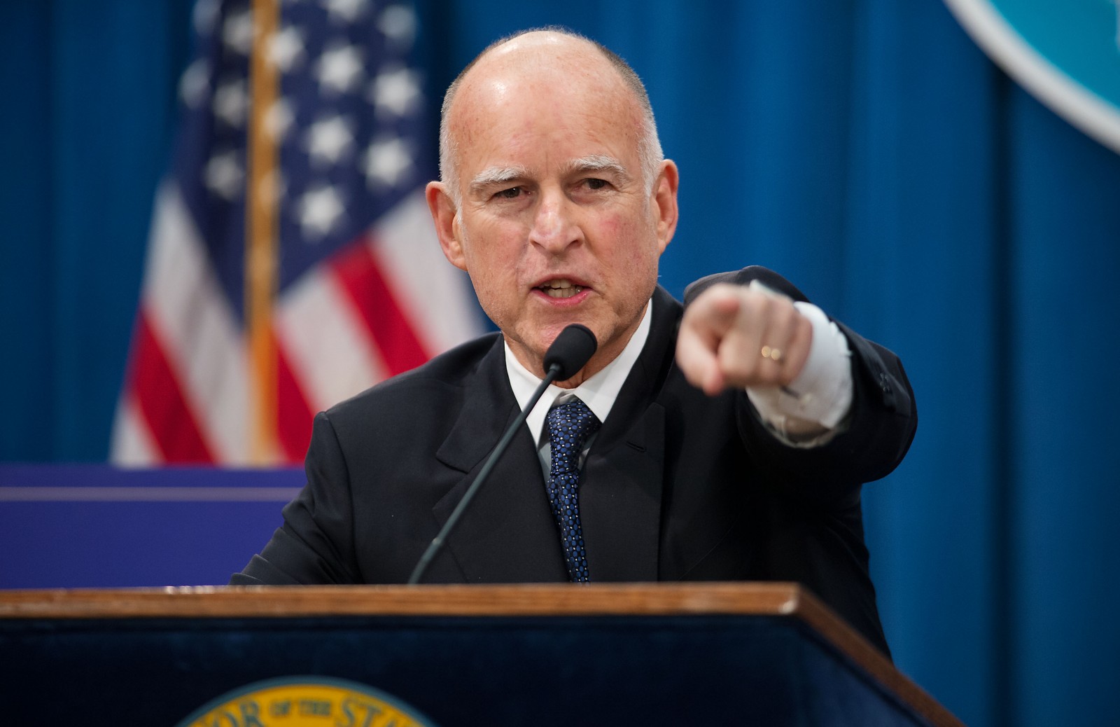 California Gov. Jerry Brown Wants to Be Climate Leader While Fracking