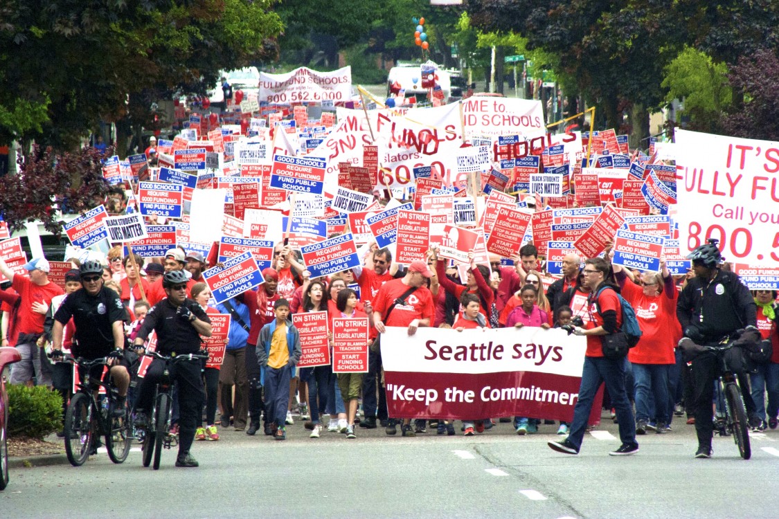 The New Battle In Seattle How Why And What The Teachers Won Occupy