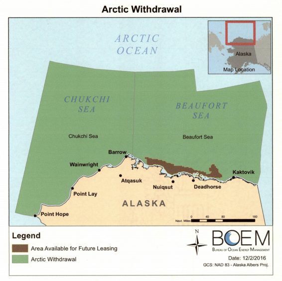 Arctic protection, Arctic drilling ban, Arctic preservation, Obama environmental legacy, carbon emissions, oil spills, 1953 Outer Continental Shelf Lands Act