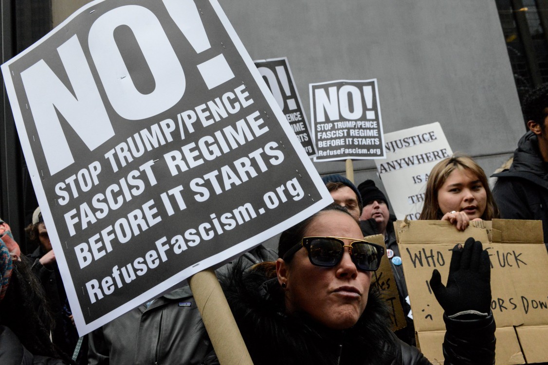Refuse Fascism, anti-Trump protests, anti-Trump movement