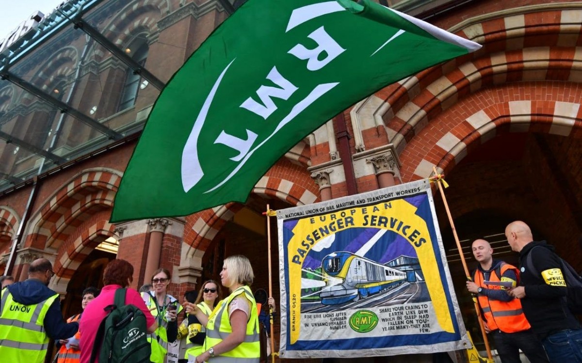 U.K. rail strikes, train safety, driver-only operated trains, U.K. industrial action, labor strikes, RMT