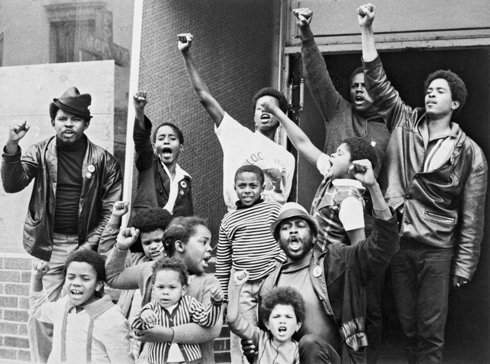 Black Lives Matter, Movement for Black Lives, Black Panthers, Black Panther Party, Organization for Black Struggle, food pantries, community service, Michael Brown, Ferguson protests, Black Power Movement, OurStory, Black Youth Project 100, racial justice