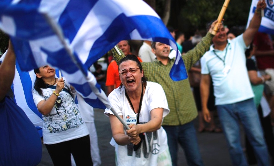 Greek debt crisis, Greek austerity policies, Alexis Tspiras, Syriza, Troika, Greek referendum