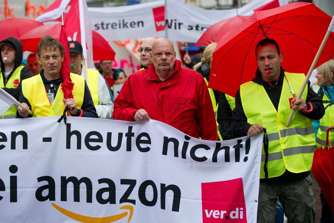 Amazon strike, Amazon workers, minimum wage, poor working conditions