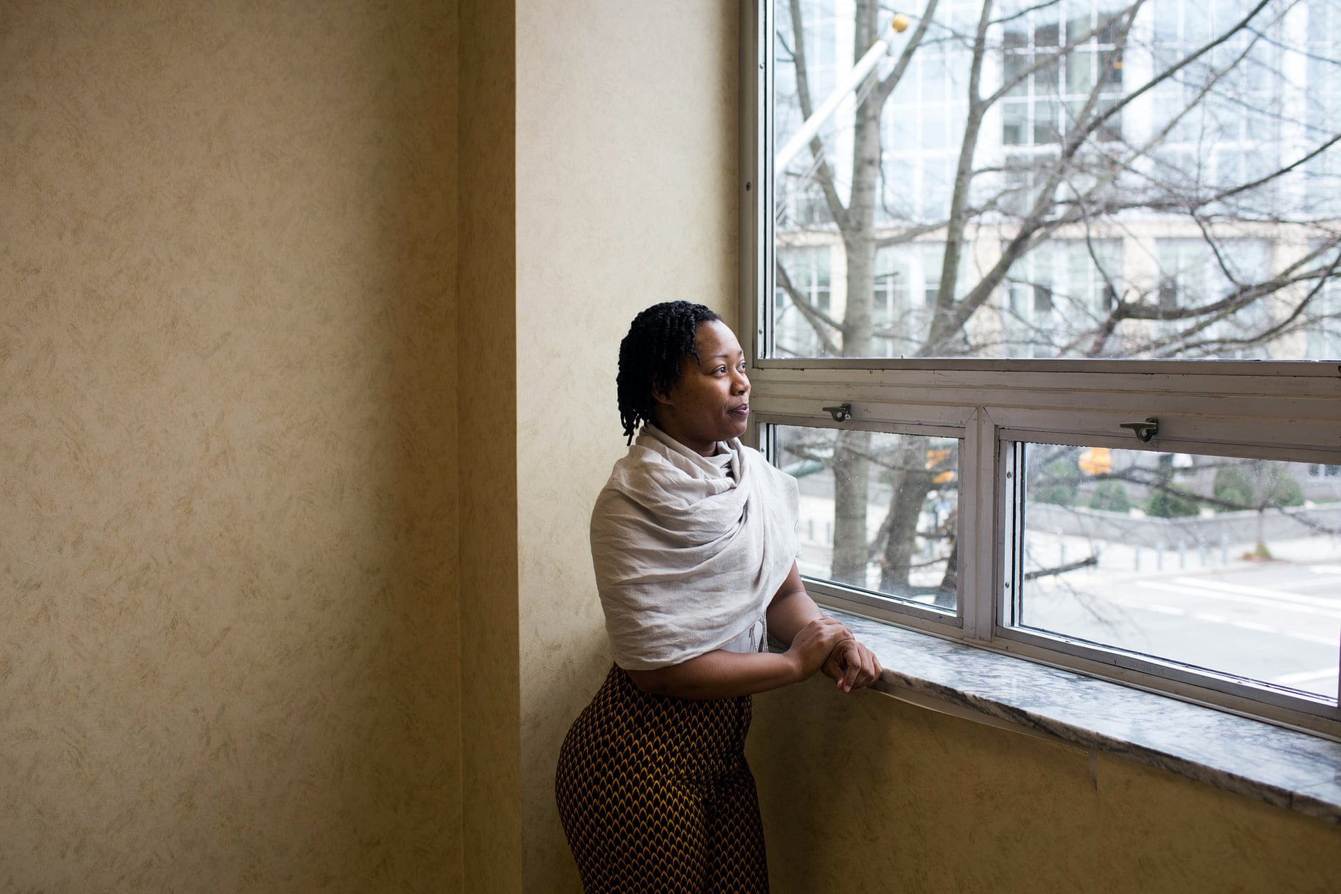 Ivory Dean attends the Emerge Virginia program, which prepares Democratic women to run for office. Photograph: Eslah Attar/The Guardian