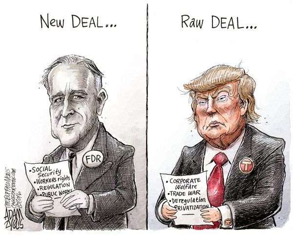 FDR, Trump