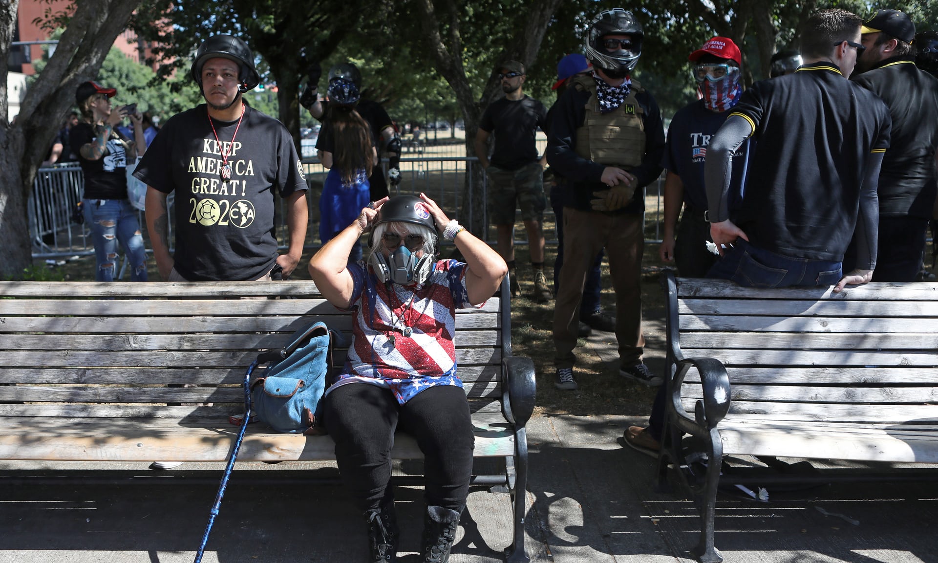 Proud Boys, Patriot Prayer, rightwing marches, neo-Nazi protests, anti-Fascists, Portland fascist rally, Democratic Socialists of America