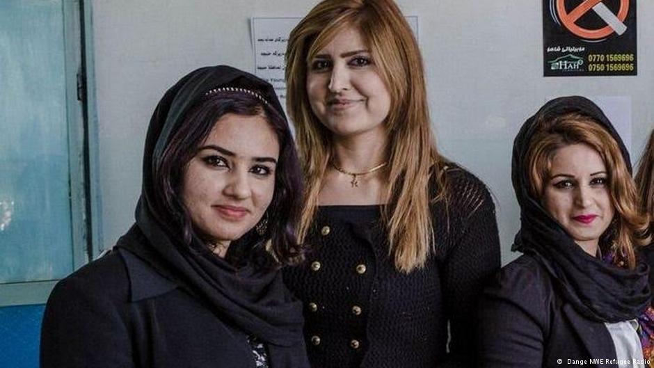 Kurdish fighters, Kurdish women, Kurdish radio, Radio Dange Nwe, New Radio, forced marriage, honor killings, women's rights, WADI, refugee crisis, migrant crisis