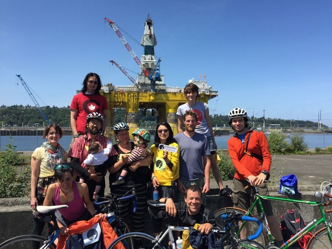 tar sands, tar sands bikeride, carbon emissions, bitumen, The Road to Athabasca, Trans Mountain Pipeline