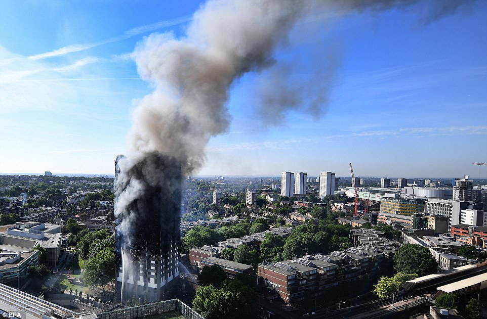 Grenfell Tower, Fire Brigades Union, U.K. austerity cuts, wealth inequality, rising inequality, firefighter cuts, social services cuts, Jeremy Corbyn, David Cameron, Tory austerity measures