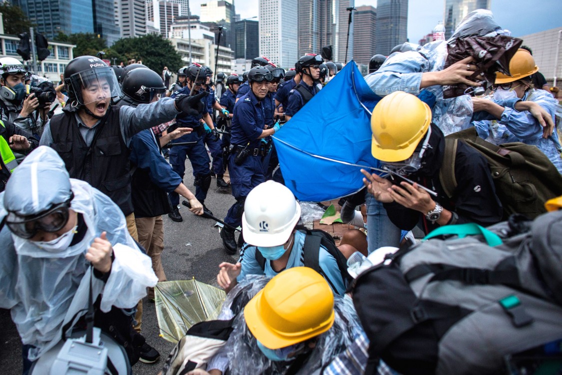 Hong Kong protests, Hong Kong pro-democracy movement, Umbrella Movement, Occupy Central Hong Kong, Joshua Wong, Leung Chun-ying, Lester Shum