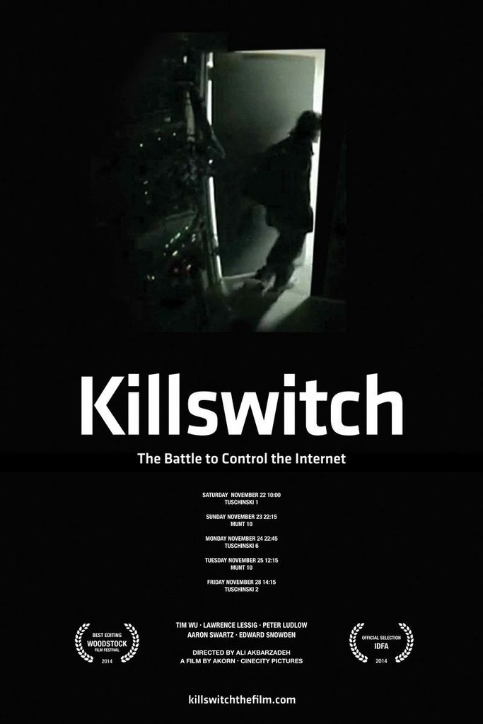 Killswitch, Lawrence Lessig, Tim Wu, Peter Ludlow, hacktivists, Aaron Swartz, Edward Snowden