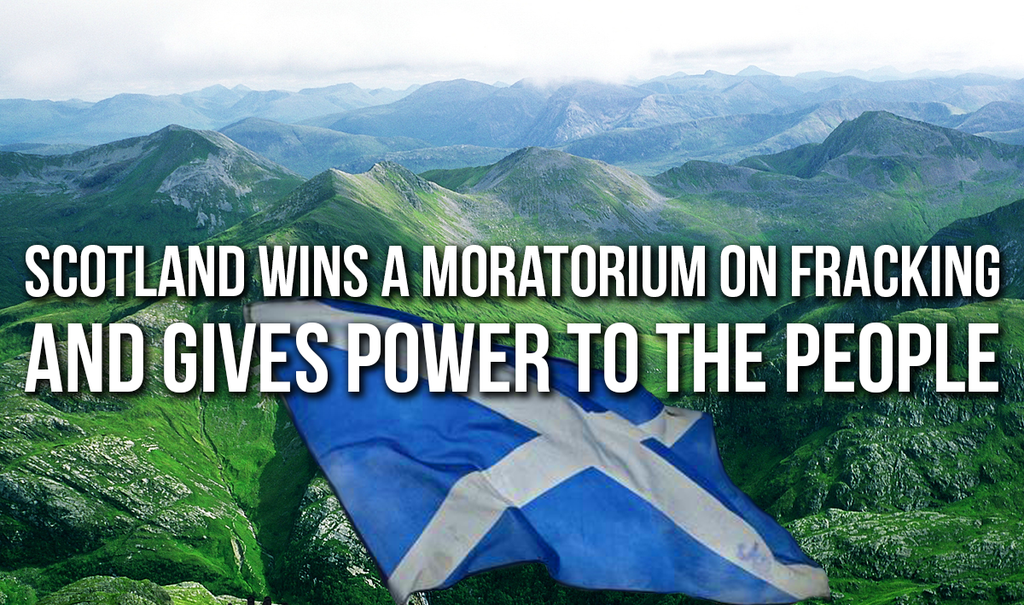 Radical Independence Campaign, Scottish fracking moratorium, Scottish National Party, fracking ban, #GreenSurge