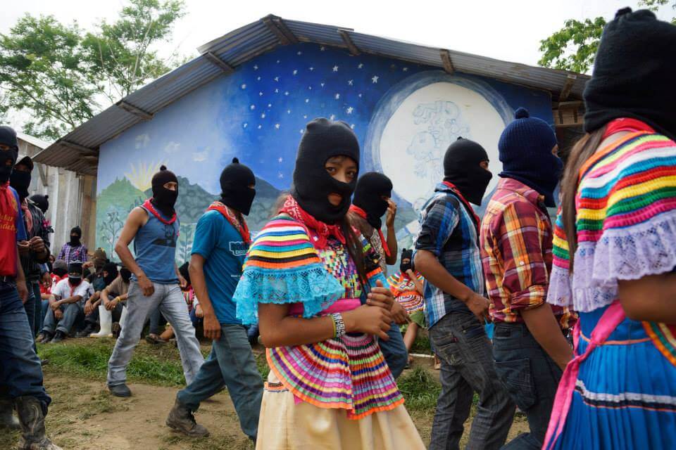 Zapatista rebellion, Subcomandante Marcos, Zapatista government, Zapatista organizing model, anti-globalization movement