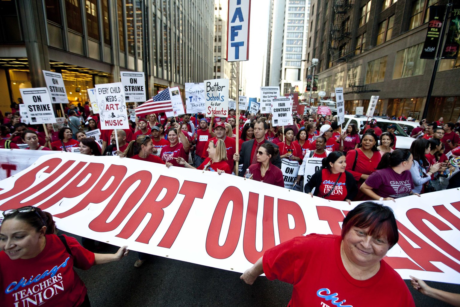 teacher strikes, treacher pay, union busting, right to work, Janus decision, teacher demands, union support