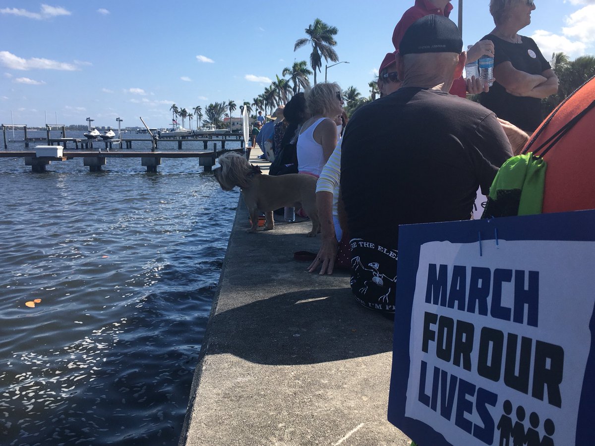 March For Our Lives, #enough, #NeverAgain, Mar-A-Largo, Palm Beach, Trump