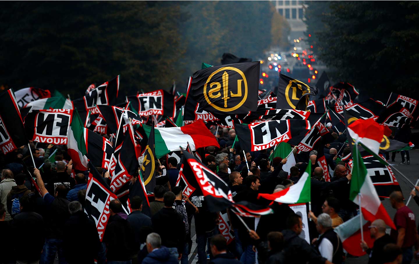 Anti-Fascist, Italy far-right parties, xenophobia, populist right, Italian populists, migrant crisis, anti-immigrant sentiment