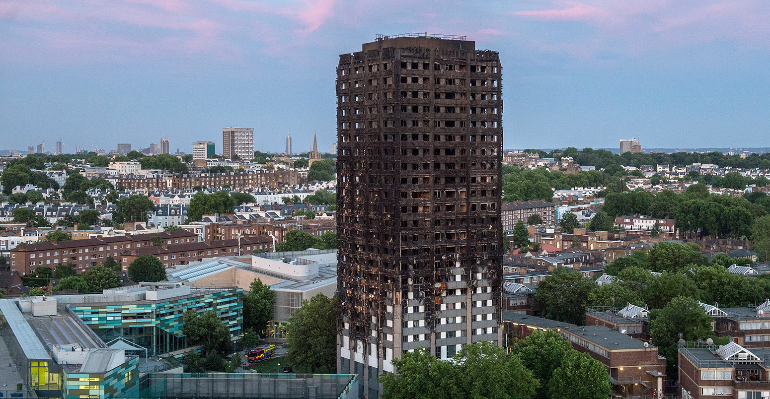 Grenfell Tower, Fire Brigades Union, U.K. austerity cuts, wealth inequality, rising inequality, firefighter cuts, social services cuts, Jeremy Corbyn, David Cameron, Tory austerity measures