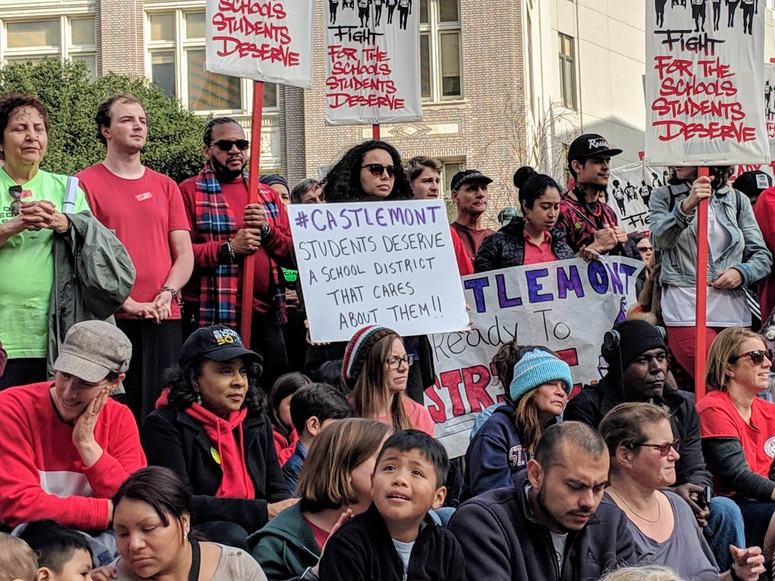 Oakland teachers strike, national teacher strikes, teacher pay, teaching conditions, privatized education, public schools, charter schools, Oakland Education Association, teacher strikes