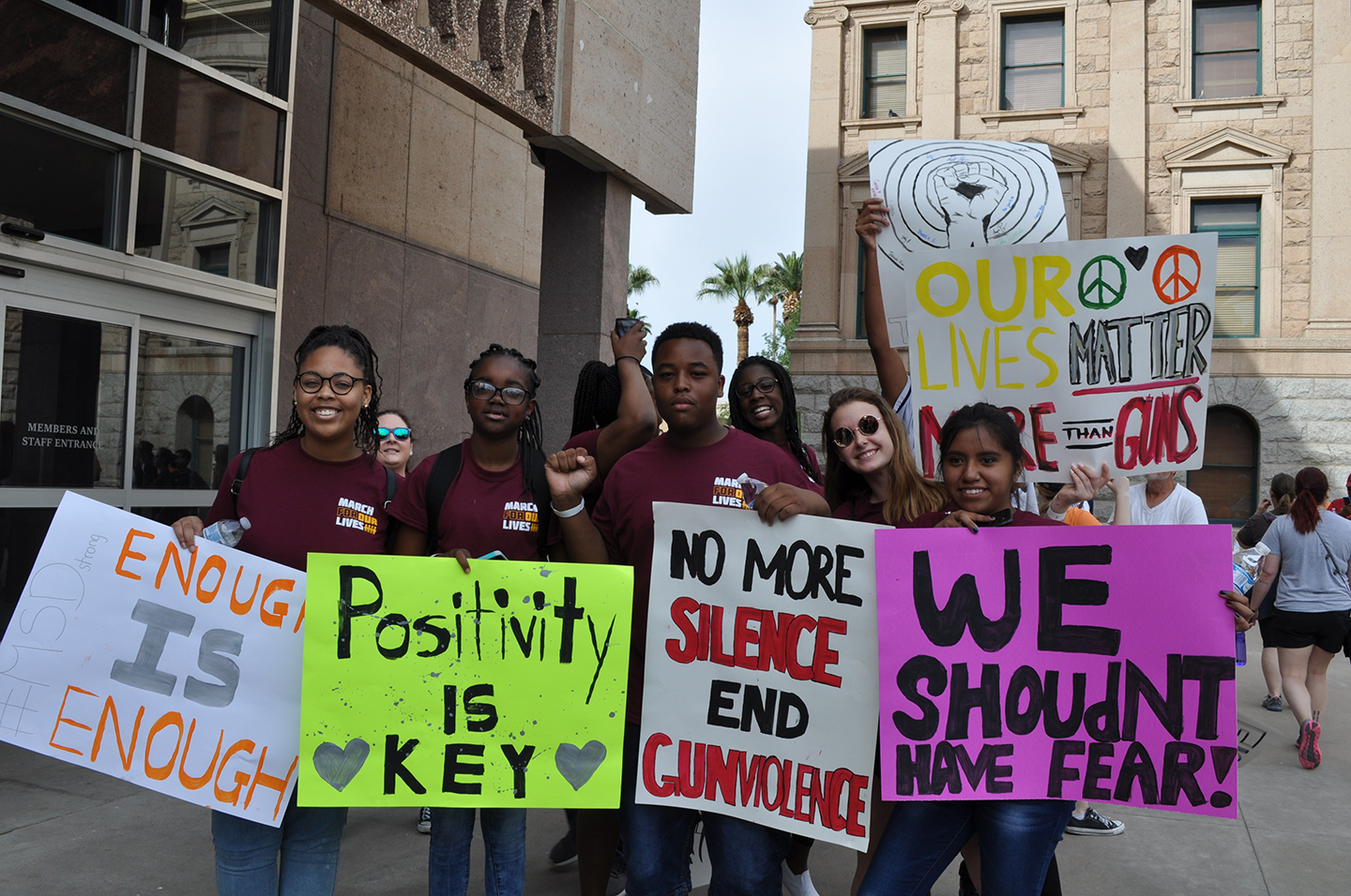 March For Our Lives, gun violence, Never Again, gun restrictions, gun control laws, student activism, student rights, human rights