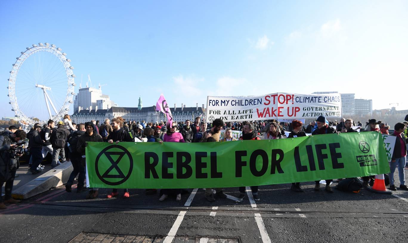 climate resistance, Extinction Rebellion, London climate protests, carbon emissions, climate activists, human extinction