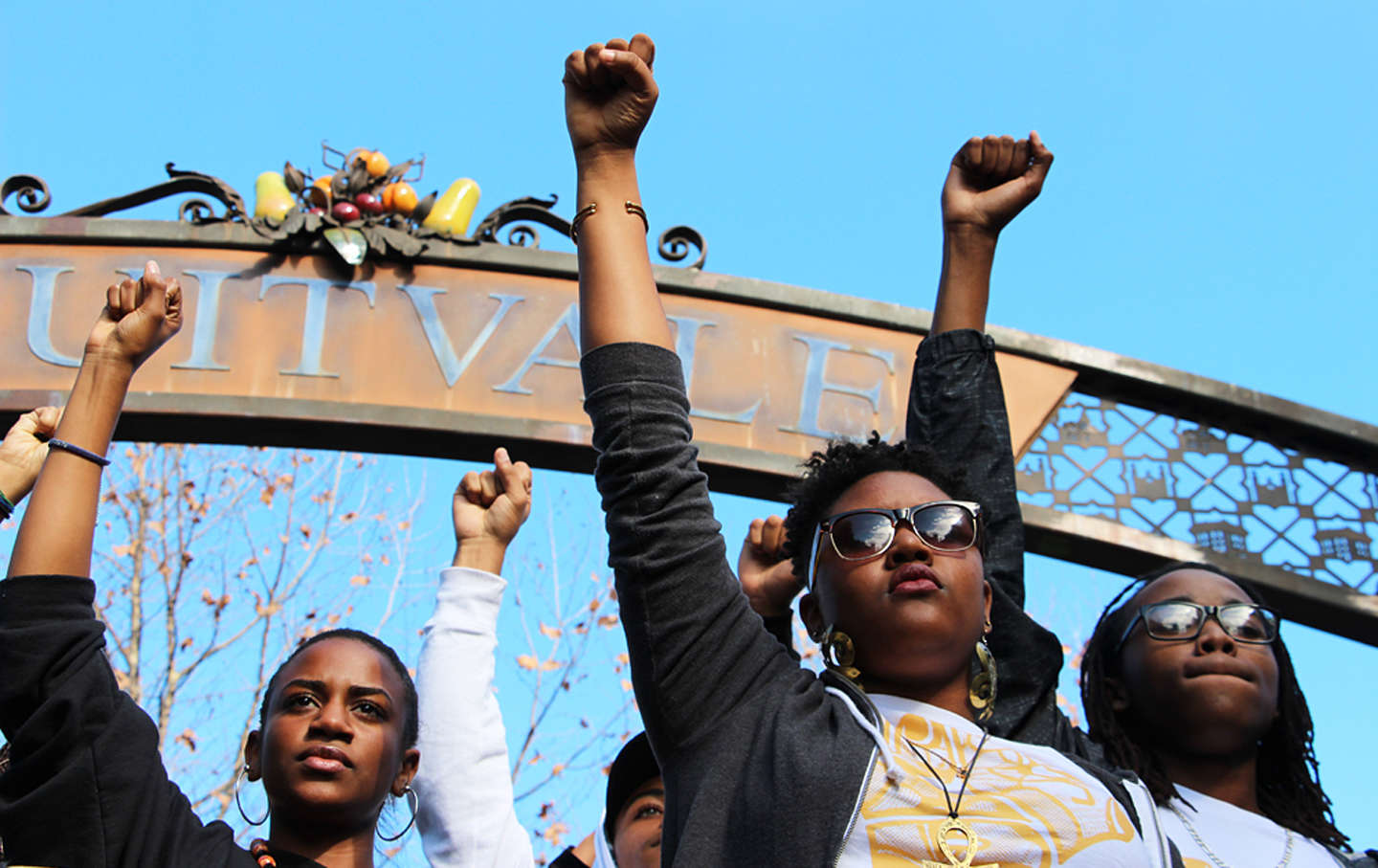 Black Lives Matter, A Vision for Black Lives, Movement 4 Black Lives, anti-racism policies, Black Youth Project 100, BlackOut Collective, Center for Media Justice, Million Hoodies Movement for Justice, Southerners on New Ground, Black Panther Party