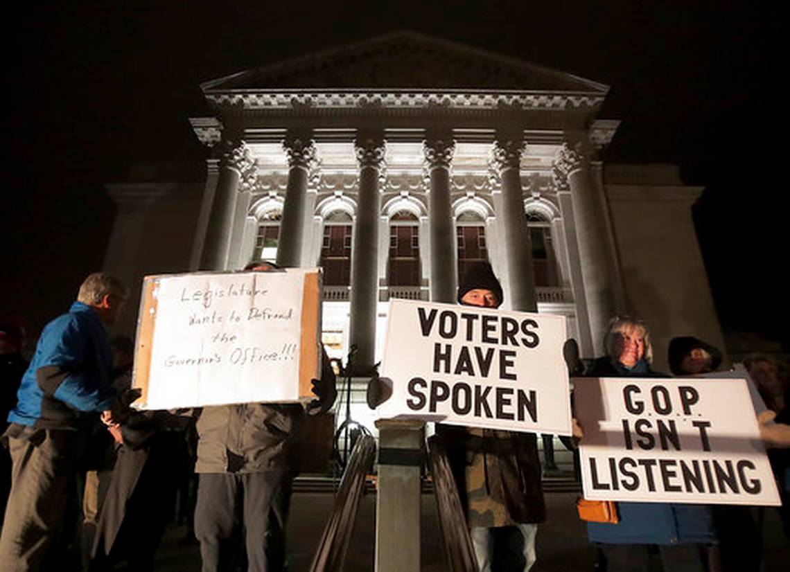 Scott Walker, Wisconsin GOP, Wisconsin protests