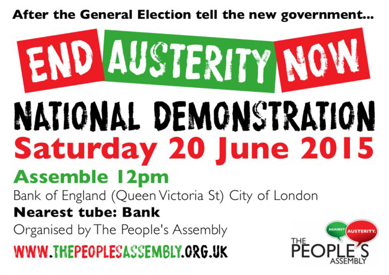 U.K. Conservatives, U.K. anti-austerity movement, U.K. health cuts, U.K. privatizations, People's Assembly Against Austerity, UK Uncut