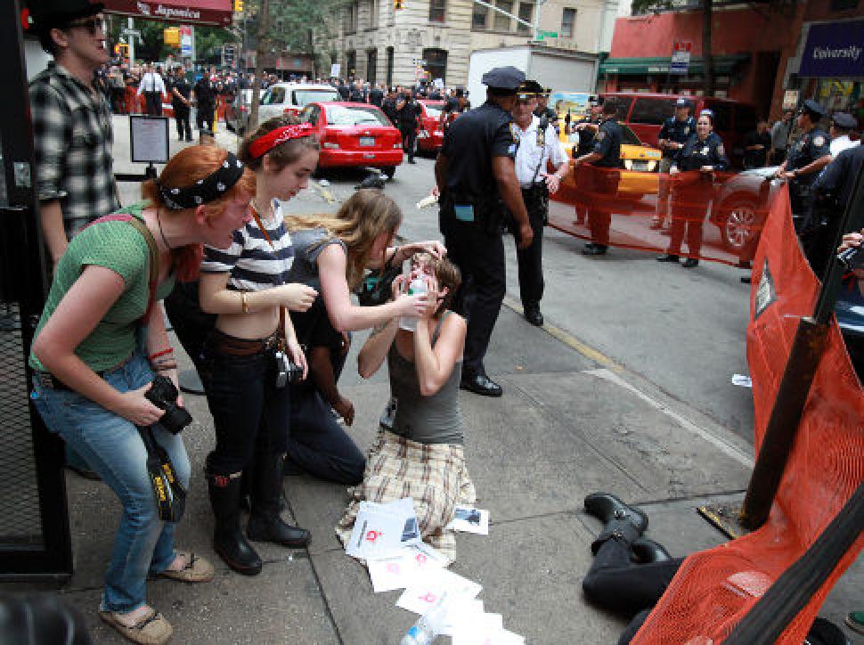 Occupy Wall Street, pepper spray, NYPD