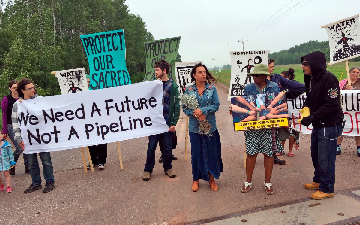 tar sands pipelines, tar sands protesters, Standing Rock, Enbridge Line 3, protester surveillance, environmental activism, climate activists