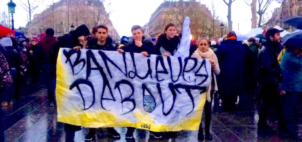 Nuit Debout, Banlieues Debout, French street protests, Quoi Ma Gueule, police brutality, police violence, SOS Racisme, combatting racism, Créteil 3.0, David Cousy