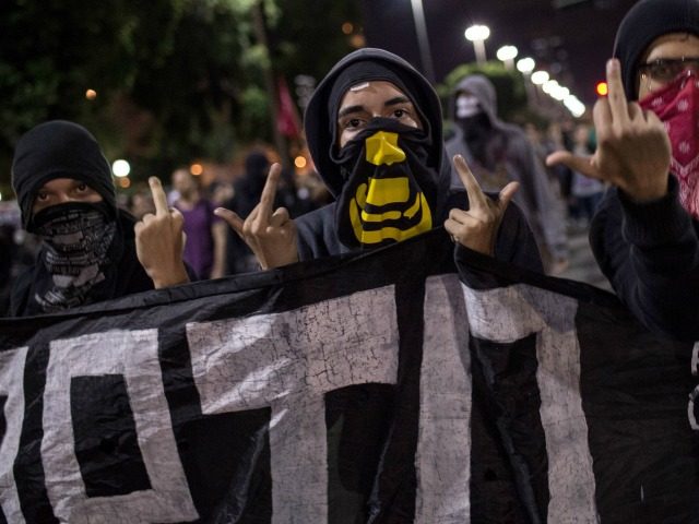 Antifa, black bloc, witch hunts, radical left, absolutism, extremism