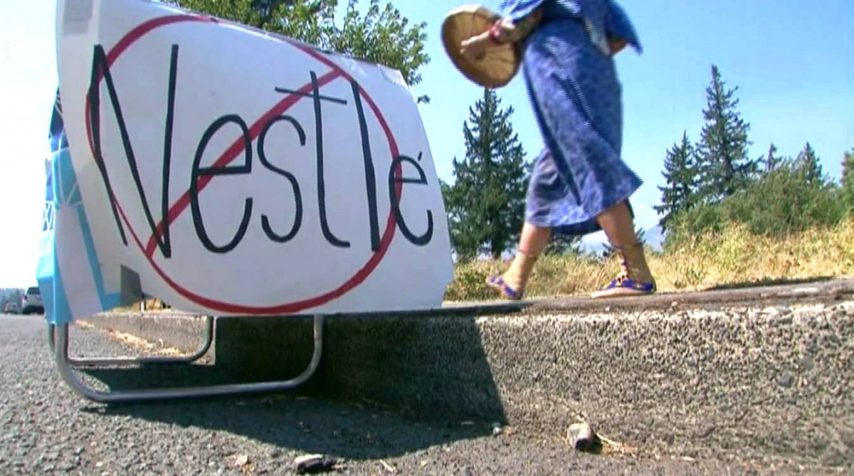 Nestle water grab, water privatization, Columbia River Gorge, Cascade Locks