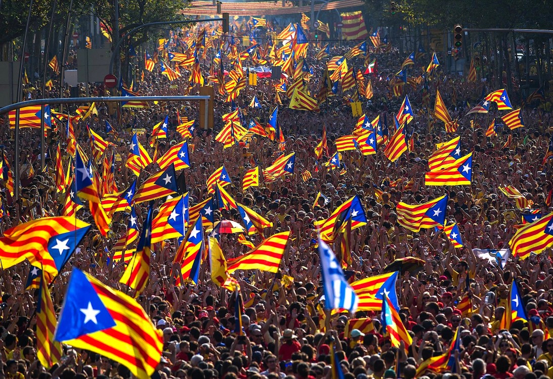 Catalan independence referendum, Spanish Constitution, Francisco Franco, Spanish fascists, Podemos party, rebel cities