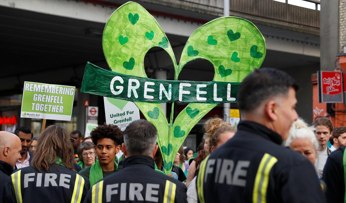 Grenfell fire, Green New Deal, pollution, environmental racism, Grenfell pollution