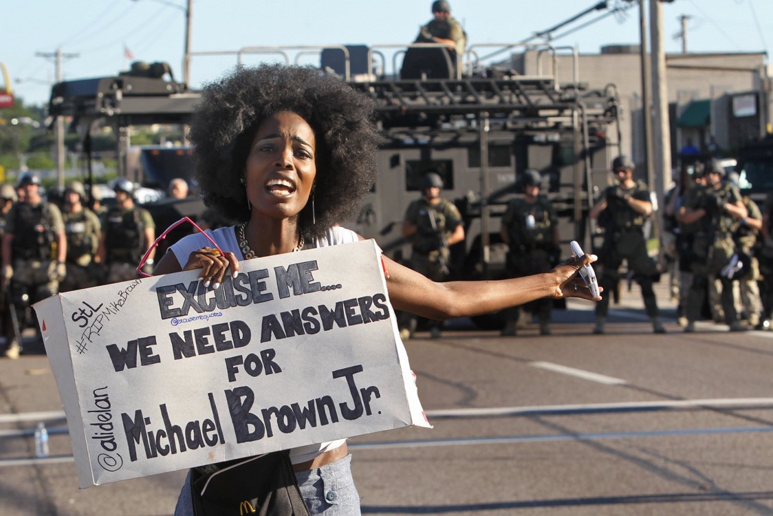 Michael Brown, Ferguson protests, Black Lives Matter, Hands Up Don't Shoot, Darren Wilson, Freddie Gray