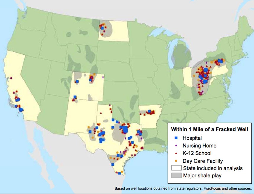 fracking, fracking health risks, health risks to children