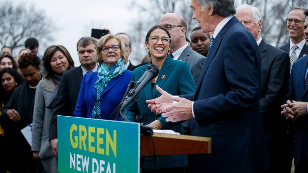 Alexandria Ocasio-Cortez, power utilities, Green New Deal, PG&E bankruptcy, nationalize utilities, Democracy Collaborative, Community Choice Aggregators, renewable energy, clean energy jobs, green jobs, green economy