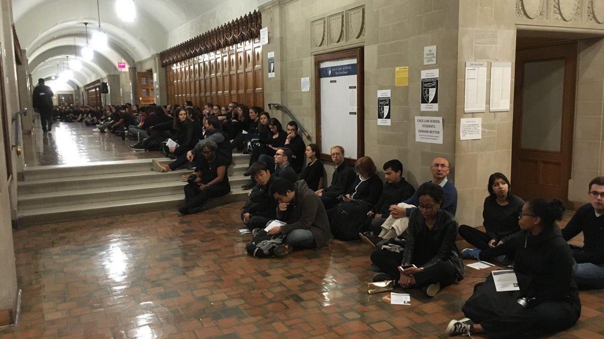 Yale Law School protests, Kavanaugh protests, Brett Kavanaugh, Supreme Court, Kavanaugh sexual assault allegations