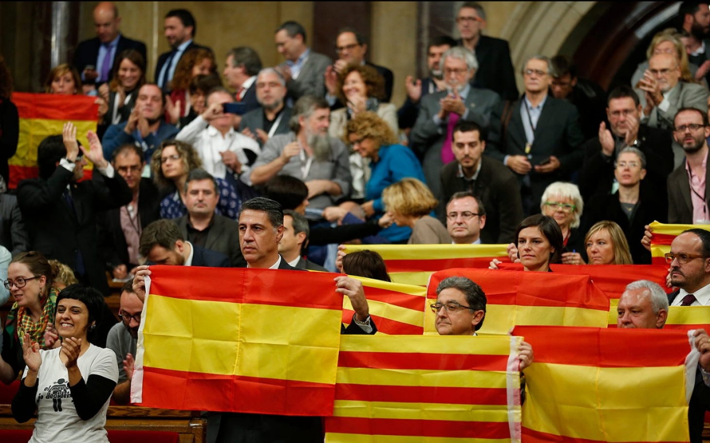 Catalan independence, Catalan referendum, Spanish repression, Mariano Rajoy, Podemos party