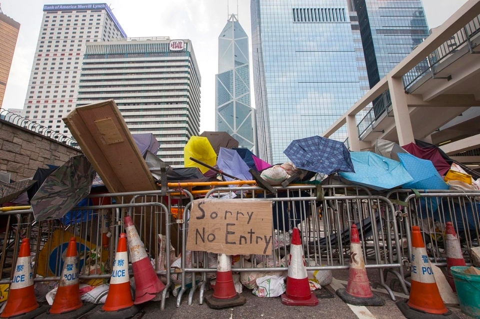 Революция зонтиков в Гонконге. Кот Баррикадах. Поднебесный разбор