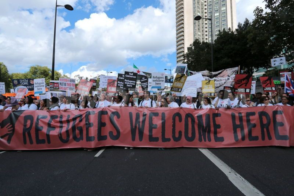 refugee crisis, Refugees Welcome, E.U. migrant crisis, Lewisham Refugee and Migrant Network