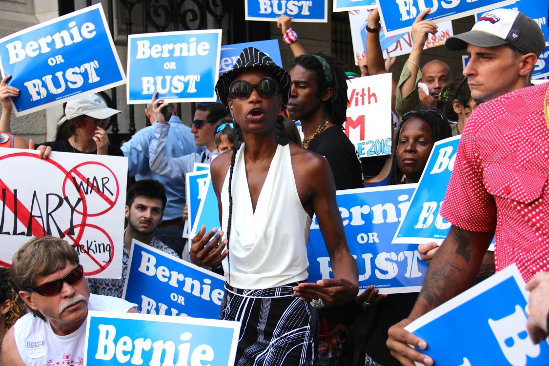 Democratic National Convention, Bernie Sanders, Jill Stein, Bernie protesters, progressives, Equality Coalition for Bernie Sanders, Migrants Rights March, Juntos, immigrant rights, Democracy Spring