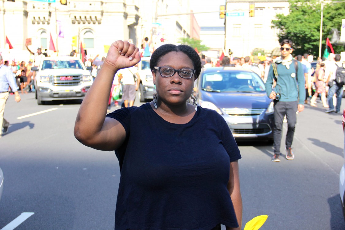 Democratic National Convention, Black DNC Resistance March, Jill Stein, Hillary Clinton, Bernie Sanders, Bernie or Bust, Black Lives Matter