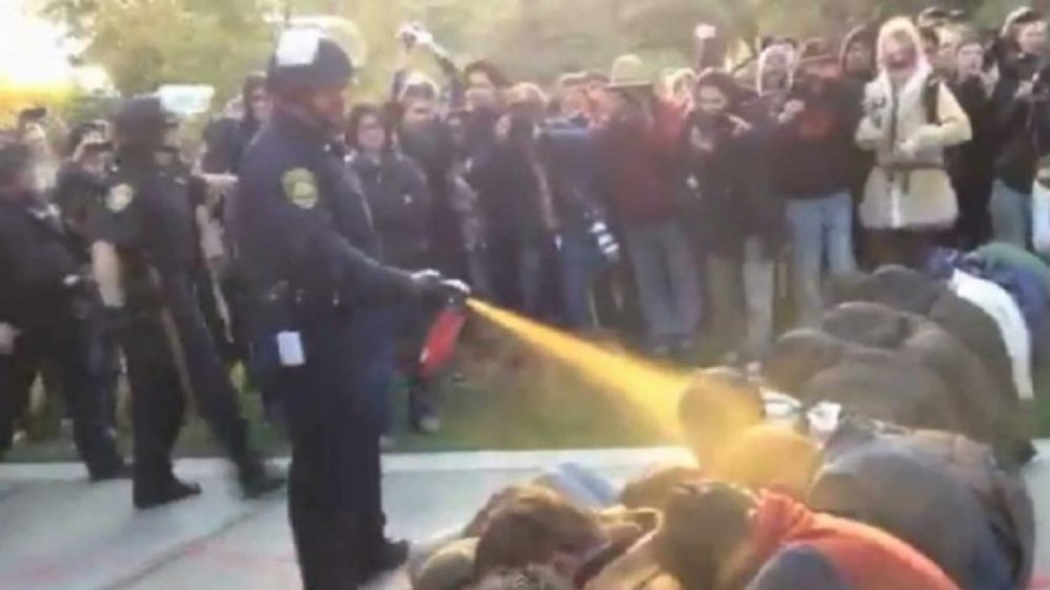 pepper-spray cop, UC Davis pepper-spray incident, Occupy student protests, Linda Katehi, Janet Napolitano
