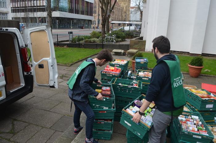 food poverty, food scarcity, U.K. hunger crisis, U.K. austerity policies, U.K. welfare cuts, food banks, Manchester Central Foodbank